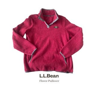 L.L.Bean Sweater Fleece Pullover